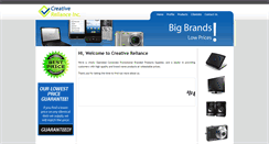 Desktop Screenshot of creativereliance.com